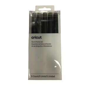 Cricut 5pc Black Calligraphy Variety Pen Set